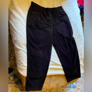 Black L.L Bean corduroy pant